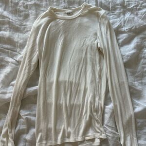 SET Active Cream Long Sleeve Tee